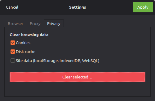 Adore browser screenshot 3